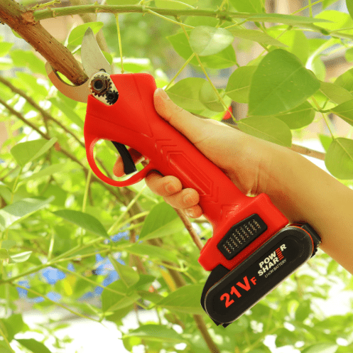 Wireless Electric Pruning Shears with Tungsten Steel Blade – Ergonomic Garden Secateurs for Effortless Pruning-3