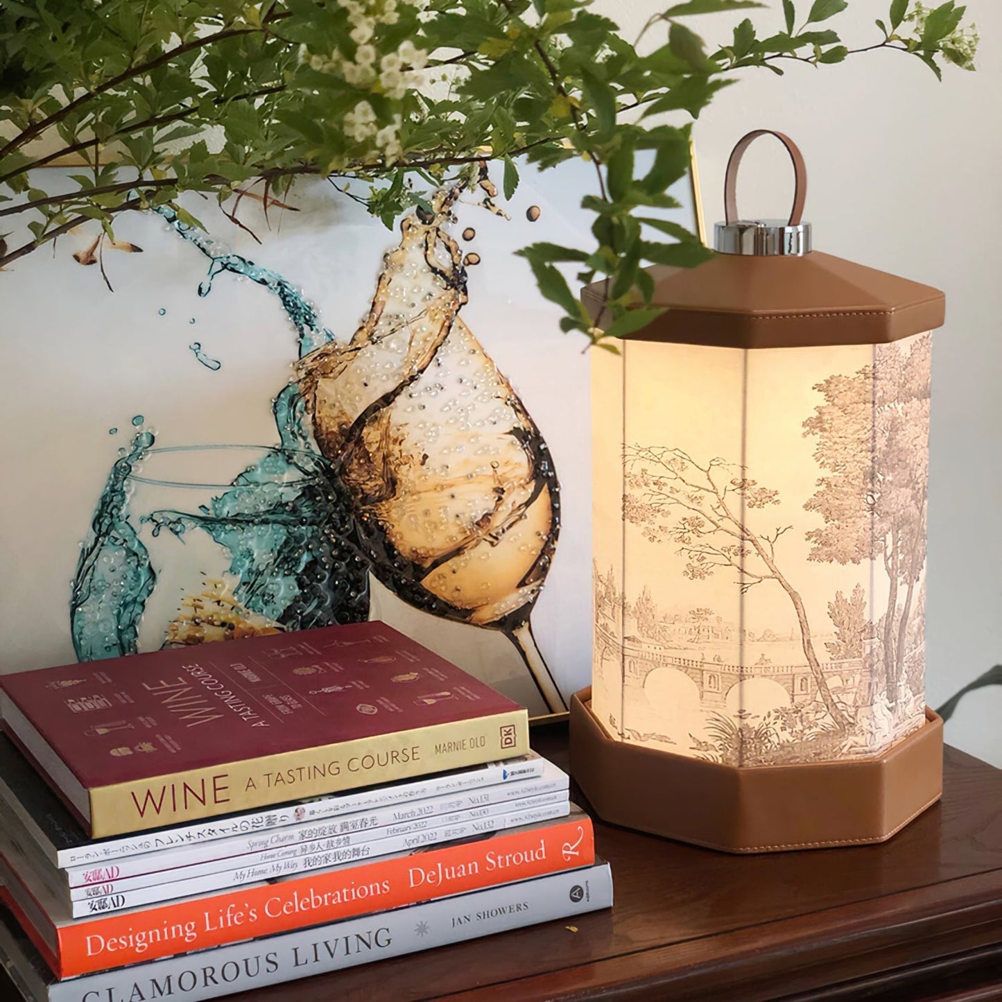 ChargeLite - Lámpara de Batería Castle