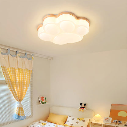 KittyLuxe - Lámpara de Techo con Diseño de Patita de Gato Juguetona y Brillo Sutil