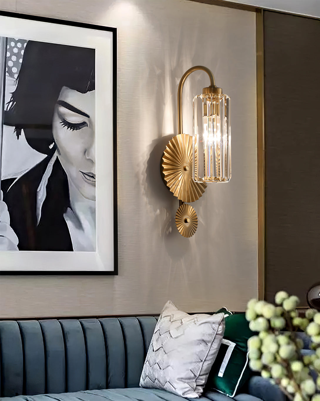 CylinderBeam – Lámpara de pared cilíndrica Regal para un estilo atemporal