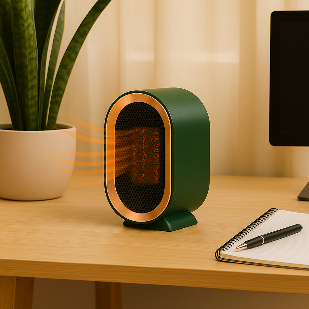 CeramiHeat | Compact Efficient Portable Ceramic Space Heater 9