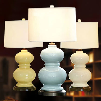 CeramicznaKula - Lampa Stołowa w Kształcie Dyni z Przytulnym Blaskiem