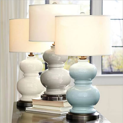 CeramicznaKula - Lampa Stołowa w Kształcie Dyni z Przytulnym Blaskiem