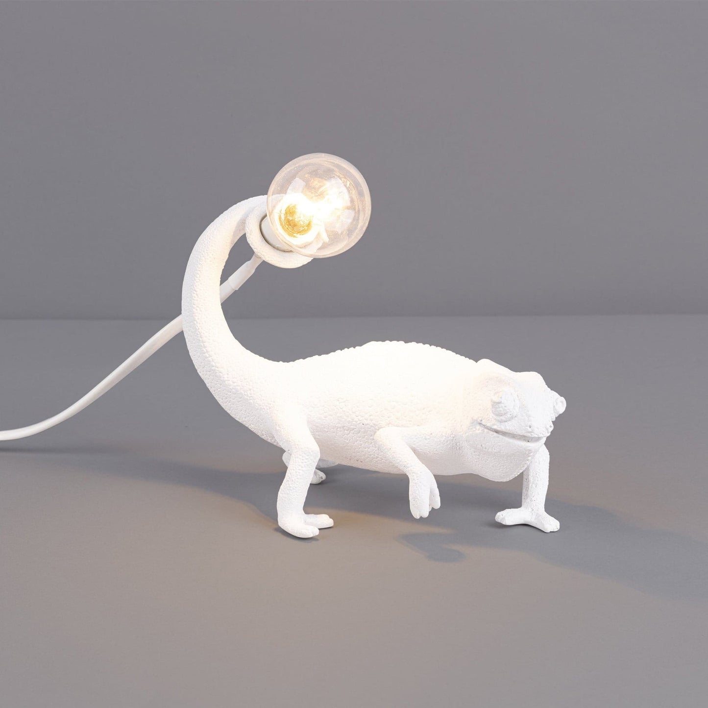 CamouGlow – Resin Table Lamp with Charming Chameleon Detail
