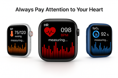 Smartwatch with 1.9 Inch HD AMOLED Display, IP68 Waterproof, Health Monitoring and Sports Modes