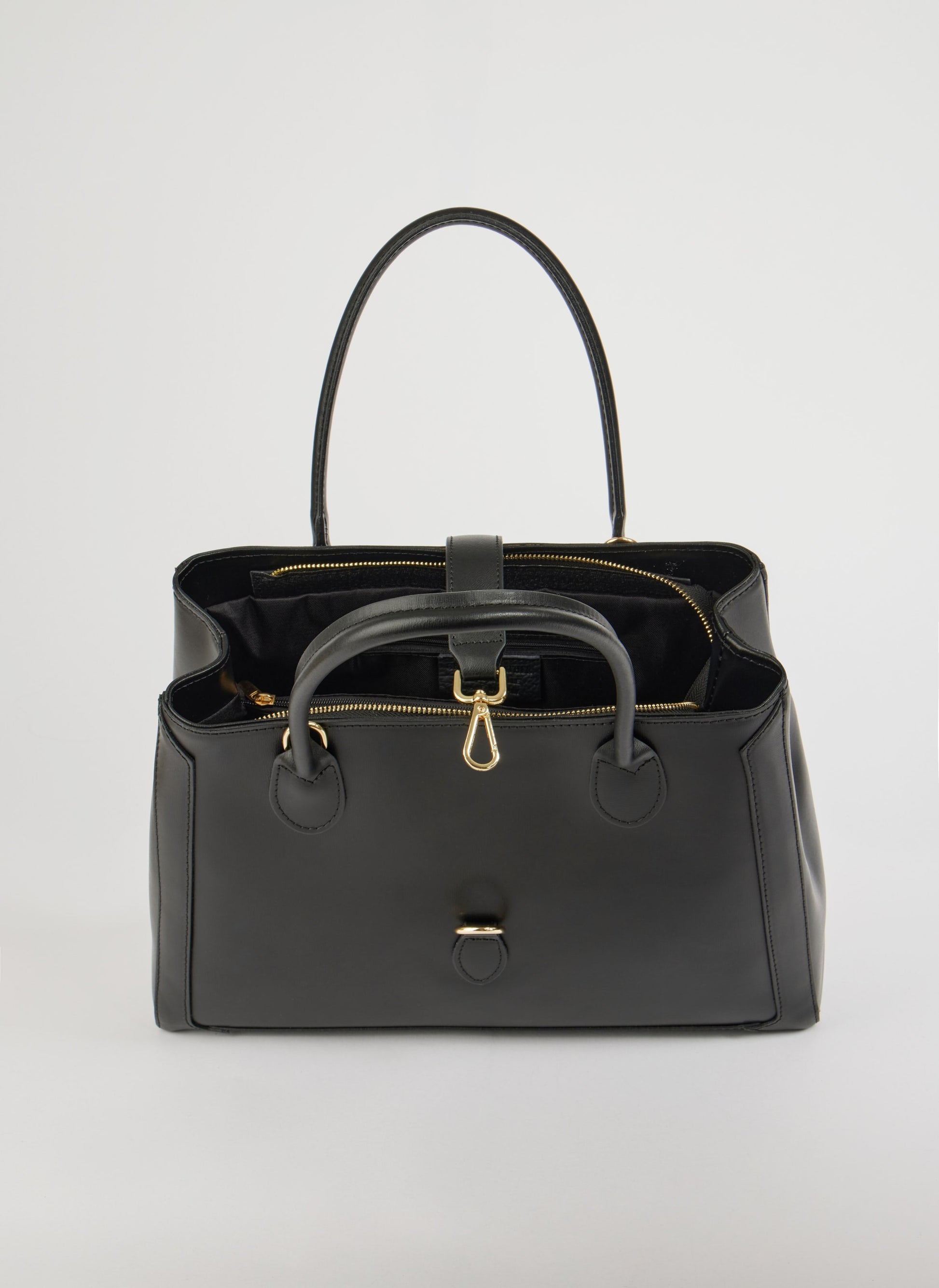 Chloe Bag in Black Brushed Leather 6