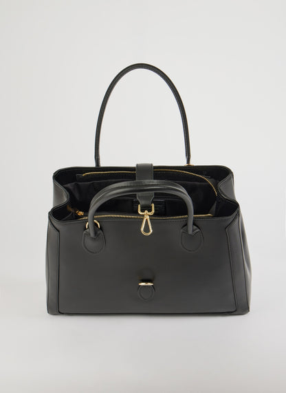 Chloe Bag in Black Brushed Leather 6