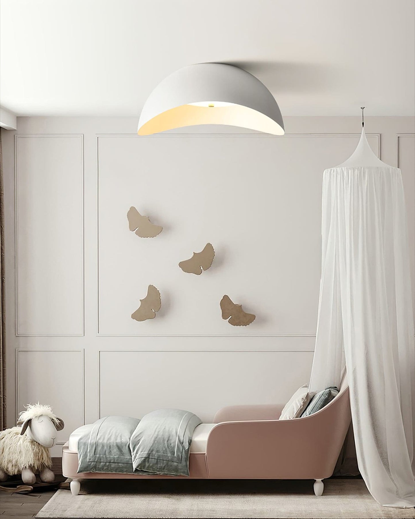 CircleLuxe - Moderne LED Loftlampe med Elegant Halo Form