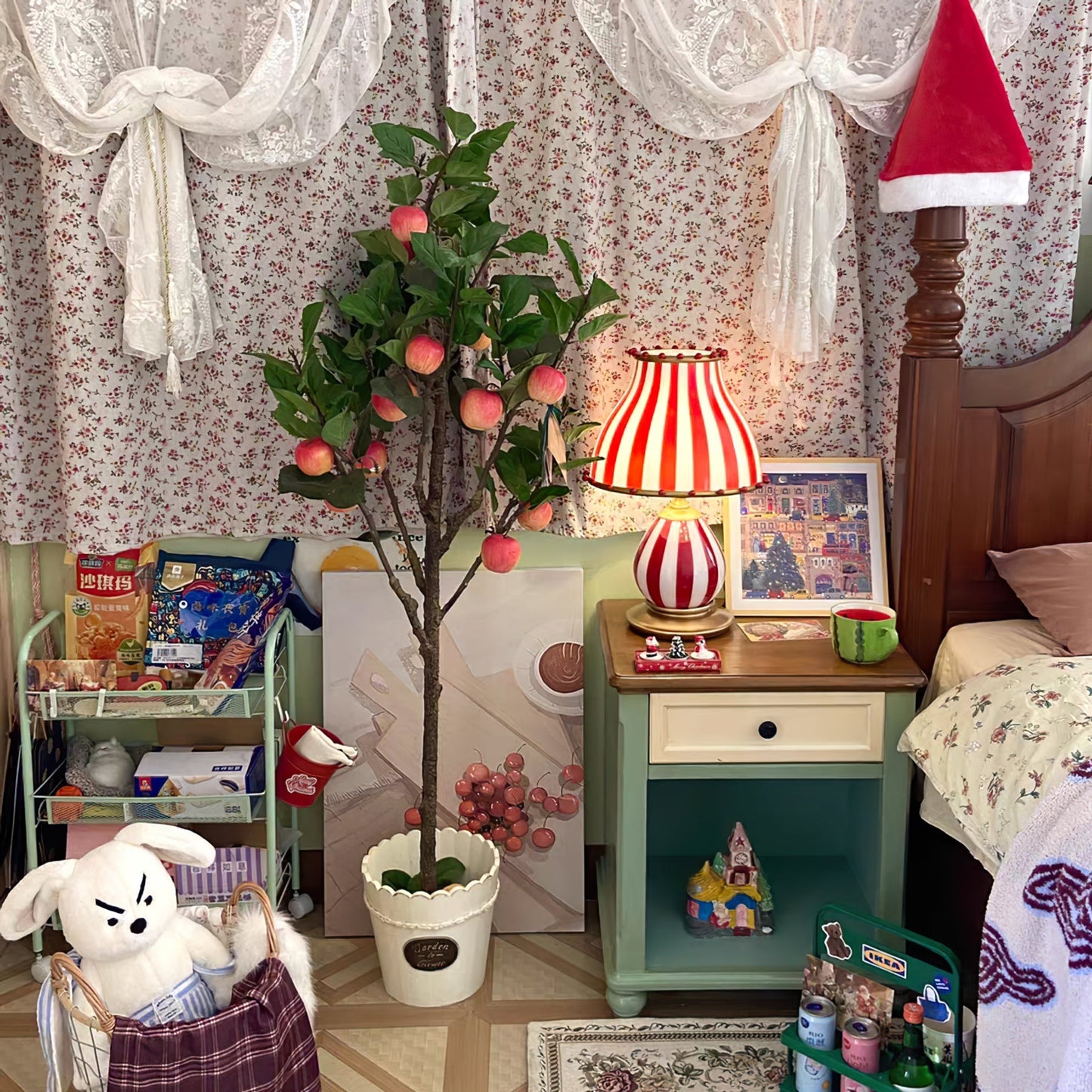 JollyGlow - Bordlampe med cirkuselementer og livlig belysning