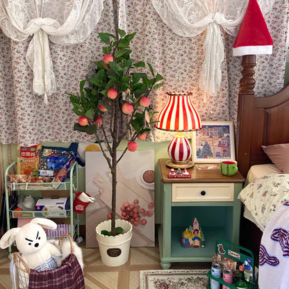 JollyGlow - Bordlampe med cirkuselementer og livlig belysning