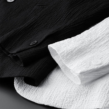 Manuel Elegant Casual Summer Set - Classic Striped Design, High-Quality Polyester-4