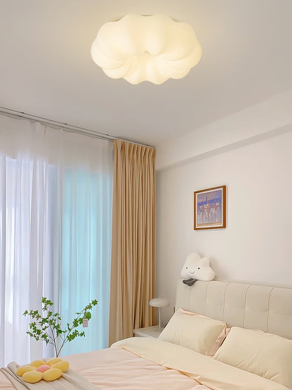 ZenLuxe - Lampada da soffitto con sottile influenza giapponese e illuminazione calda
