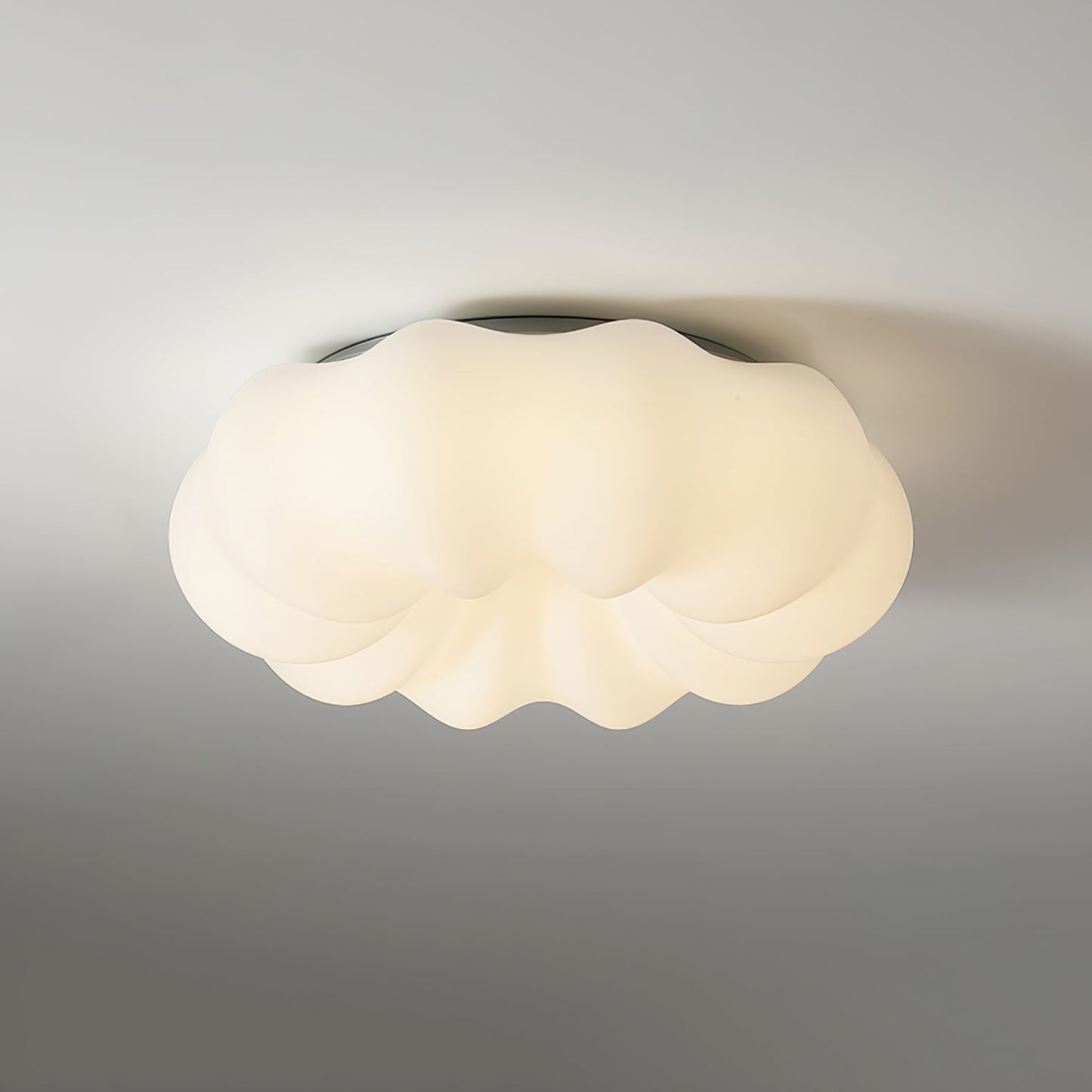 ZenLuxe - Lampada da soffitto con sottile influenza giapponese e illuminazione calda