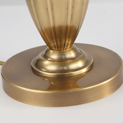 ChicLuxe – Minimalist Table Lamp with Gold Stem