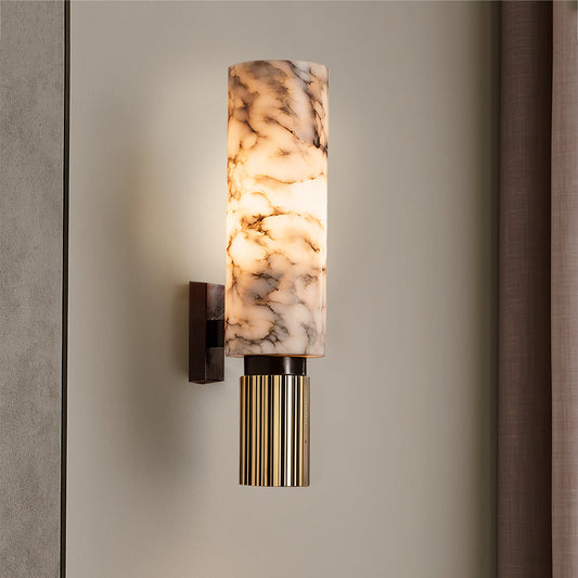 Copper stone wall lamp 0