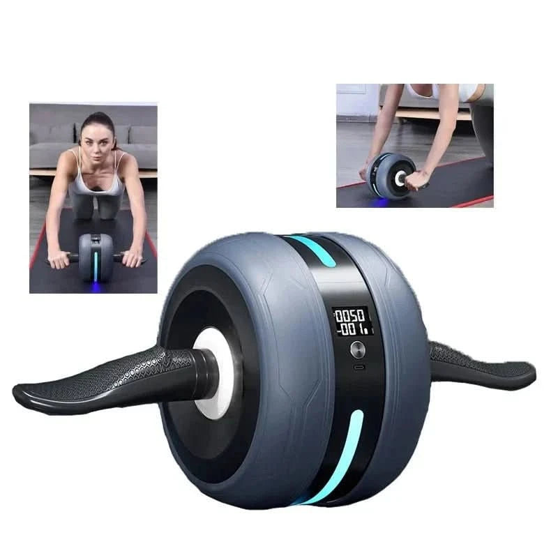 CorePro – Ab wheel with recoil and counting function for effective core training 3