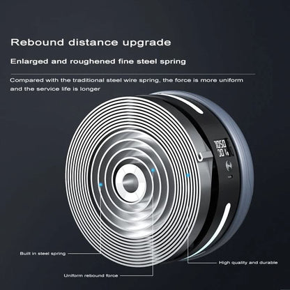 CorePro – Ab wheel with recoil and counting function for effective core training 6