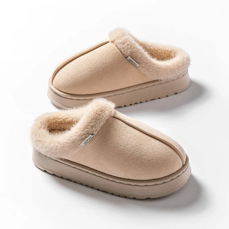CozyFleece | Plush Comfortable Men's Indoor Slippers for Winter Warmth 0