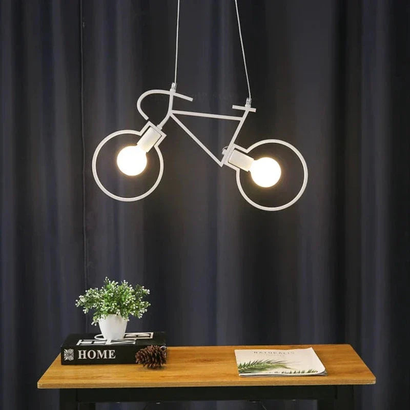 GlowRide - Stylish LED Bike Light Pendant