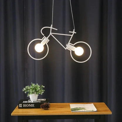GlowRide - Stylish LED Bike Light Pendant