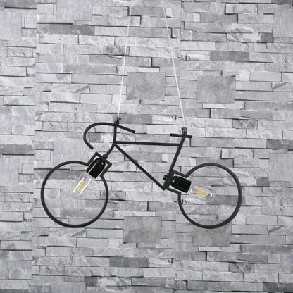CycleLume – Sleek Bicycle-Inspired LED Pendant Light