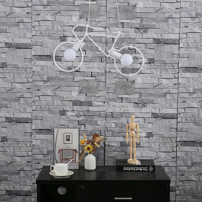 CycleLume – Sleek Bicycle-Inspired LED Pendant Light