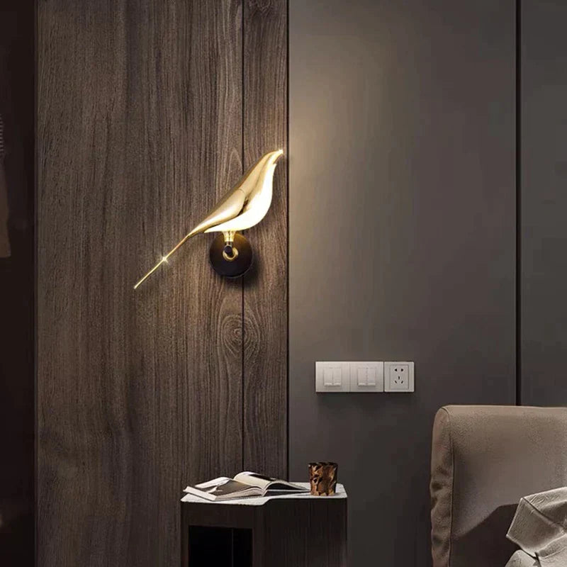 WingAura – Stylish Bird-Inspired Wall Lamp