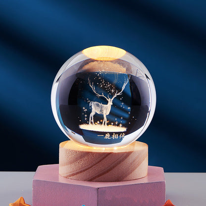 DreamSphere - 3D Night Lamp with Magical Effect