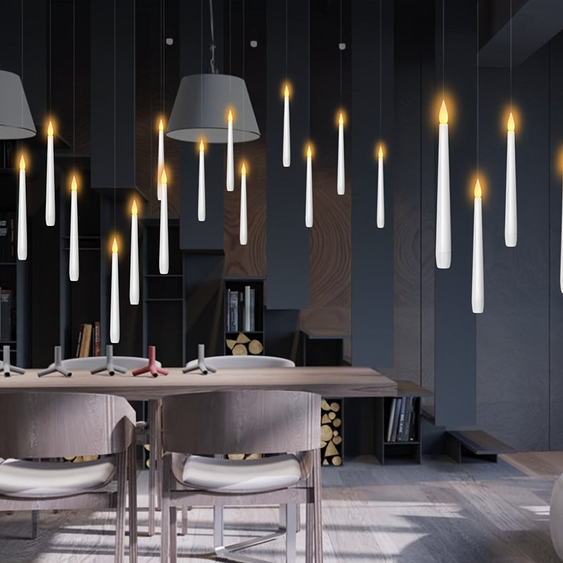 SereneLights - Remote-Controlled Floating LED Candles