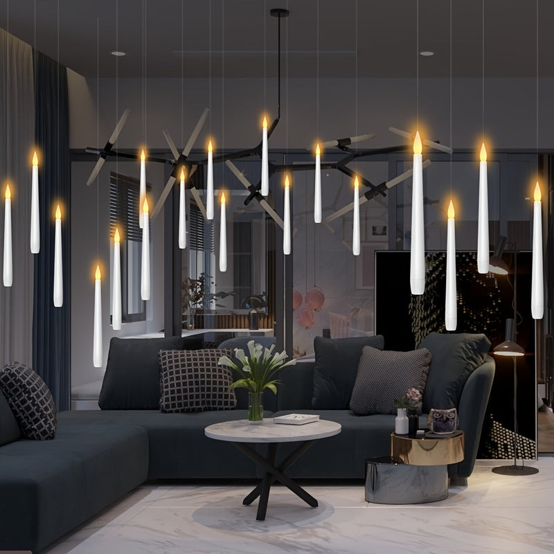 SereneLights - Remote-Controlled Floating LED Candles