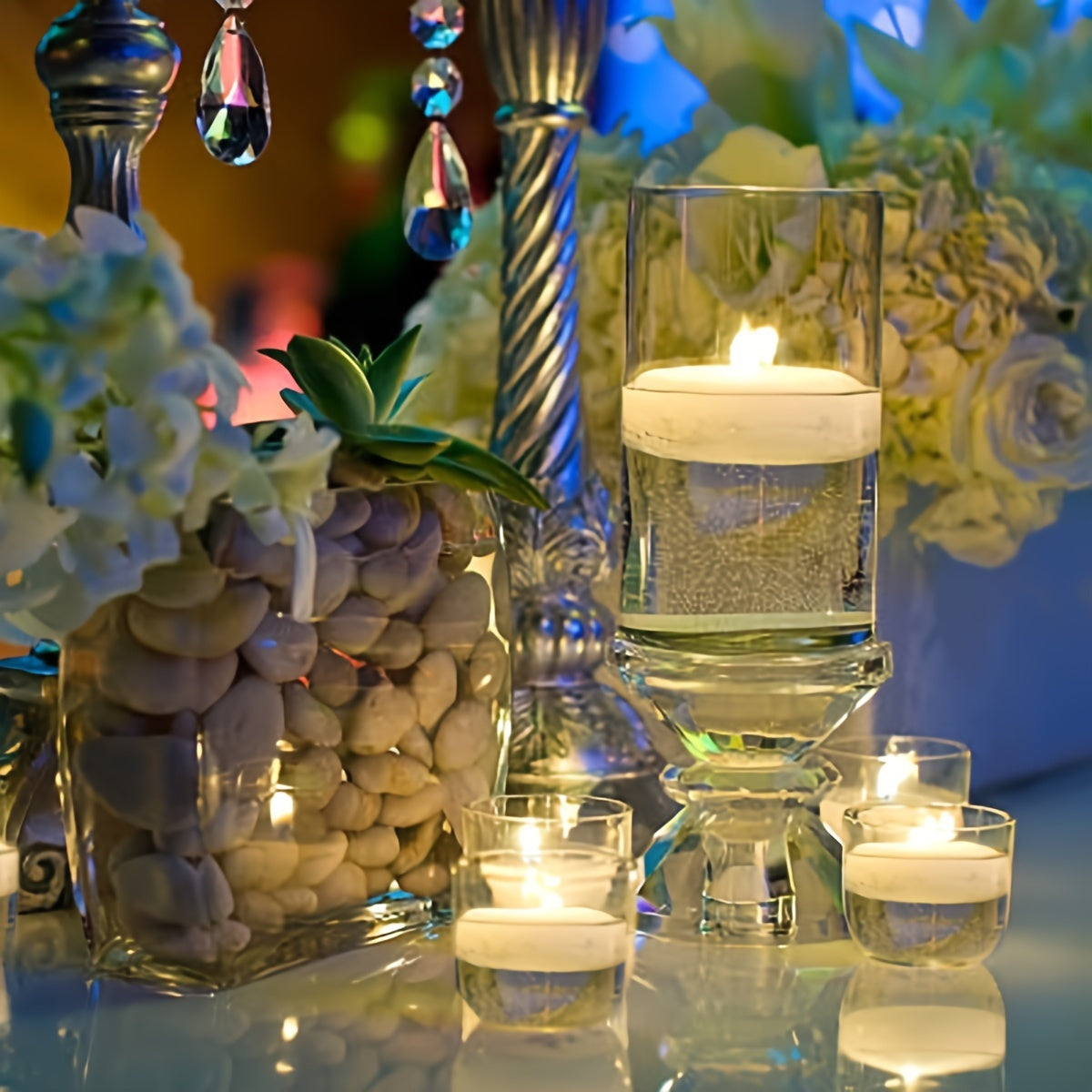 EternaLights - Luxe Bruiloft Drijfkaarsen