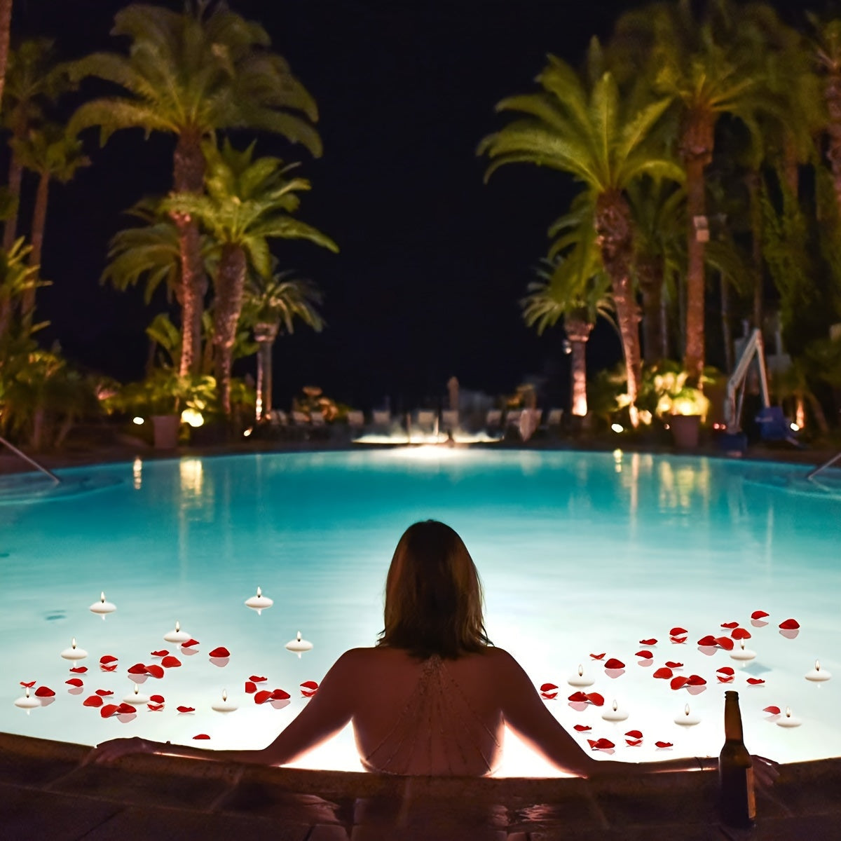 EternaLights - Luxe Bruiloft Drijfkaarsen