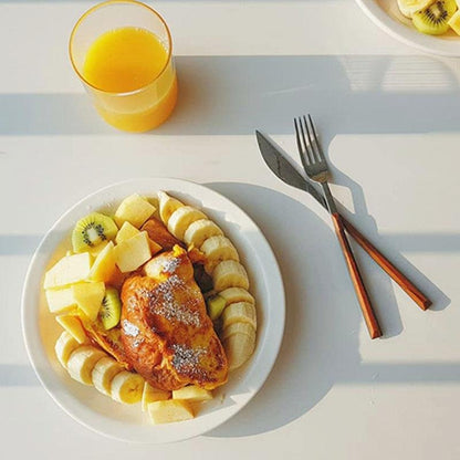 TimberBite - Elegancki 3-częściowy zestaw sztućców