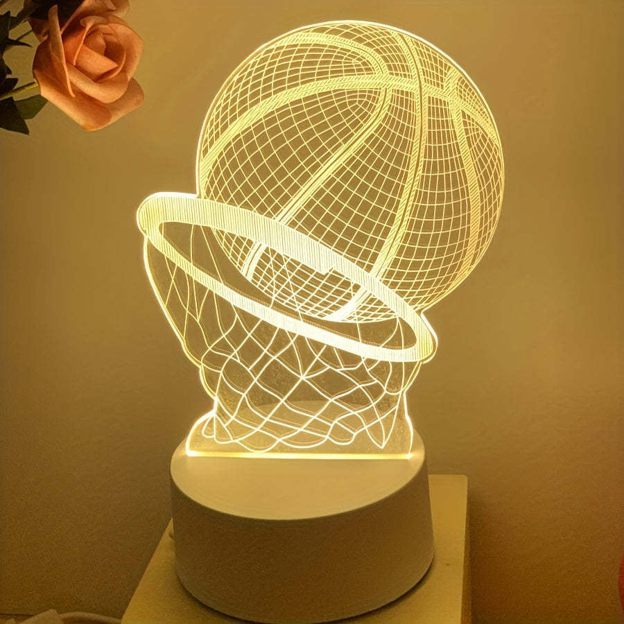 HoopShine - Luz de Ilusión de Baloncesto USB