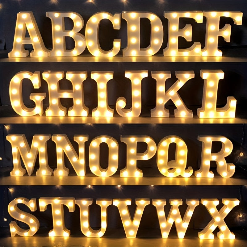 LetterGlow - Lámpara LED de Letras Inalámbrica para un Estilo Único