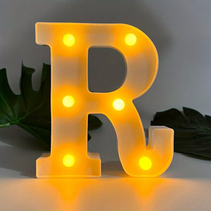 LetterGlow - Lámpara LED de Letras Inalámbrica para un Estilo Único