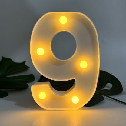 LetterGlow - Lámpara LED de Letras Inalámbrica para un Estilo Único