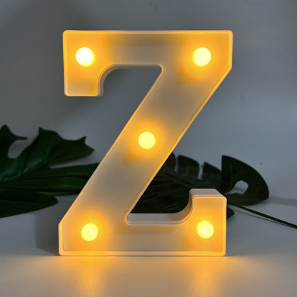 LetterGlow - Lámpara LED de Letras Inalámbrica para un Estilo Único
