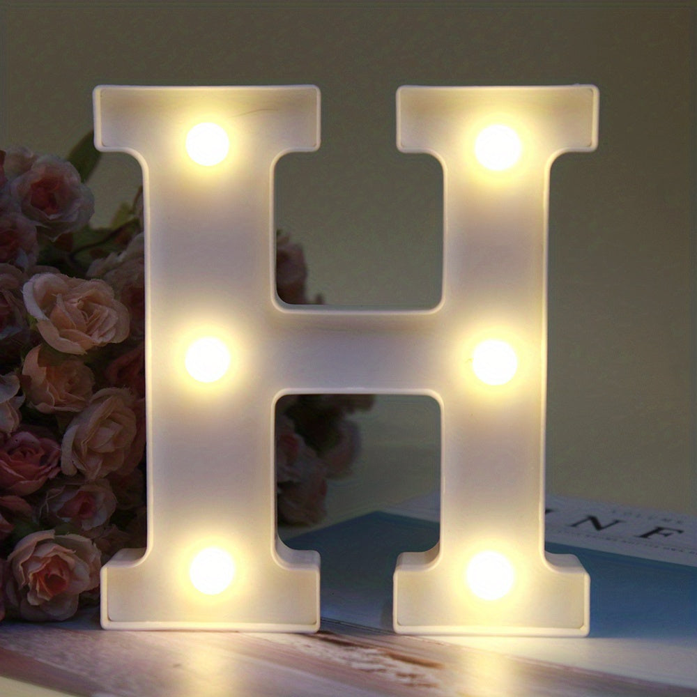 LetterGlow - Lámpara LED de Letras Inalámbrica para un Estilo Único