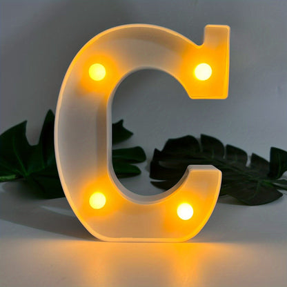 LetterGlow - Lámpara LED de Letras Inalámbrica para un Estilo Único