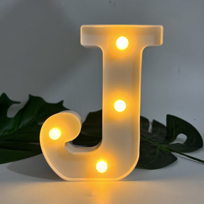 LetterGlow - Lámpara LED de Letras Inalámbrica para un Estilo Único