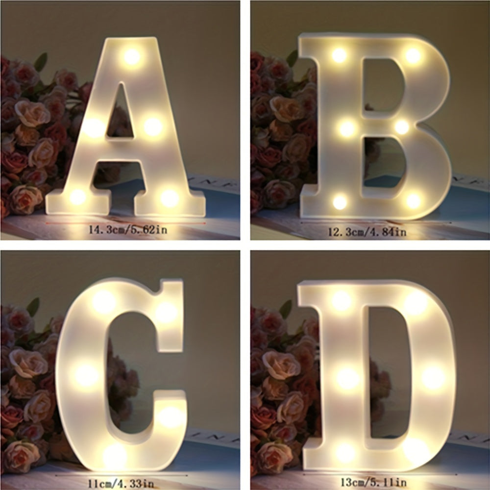 LetterGlow - Lámpara LED de Letras Inalámbrica para un Estilo Único