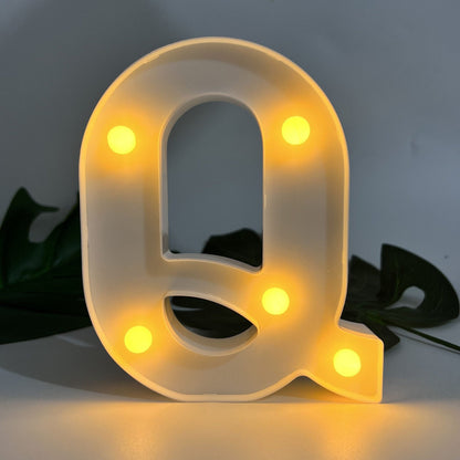 LetterGlow - Lámpara LED de Letras Inalámbrica para un Estilo Único
