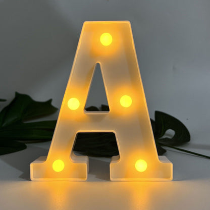 LetterGlow - Lámpara LED de Letras Inalámbrica para un Estilo Único