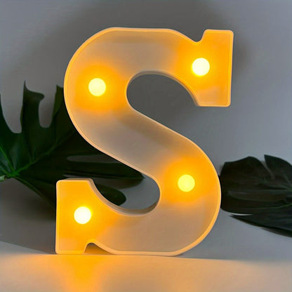 LetterGlow - Lámpara LED de Letras Inalámbrica para un Estilo Único