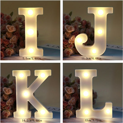 LetterGlow - Lámpara LED de Letras Inalámbrica para un Estilo Único