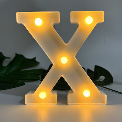 LetterGlow - Lámpara LED de Letras Inalámbrica para un Estilo Único
