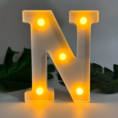 LetterGlow - Lámpara LED de Letras Inalámbrica para un Estilo Único
