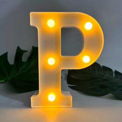 LetterGlow - Lámpara LED de Letras Inalámbrica para un Estilo Único