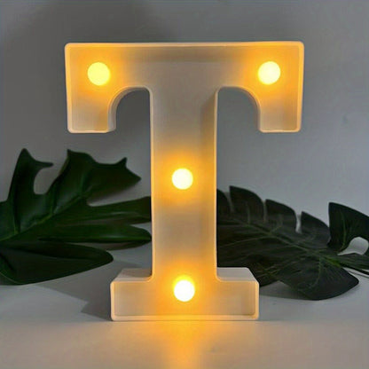 LetterGlow - Lámpara LED de Letras Inalámbrica para un Estilo Único